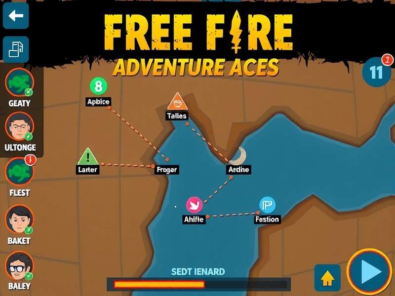 Free Fire Adventure Aces Gameplay